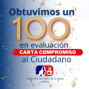 Obtuvimos un 100 en evaluaci&oacute;n Carta Compromiso al Ciudadano