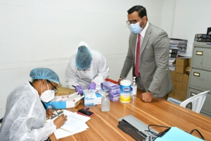 La INGUJA realiza pruebas del Covid-19 al personal de la instituci&oacute;n
